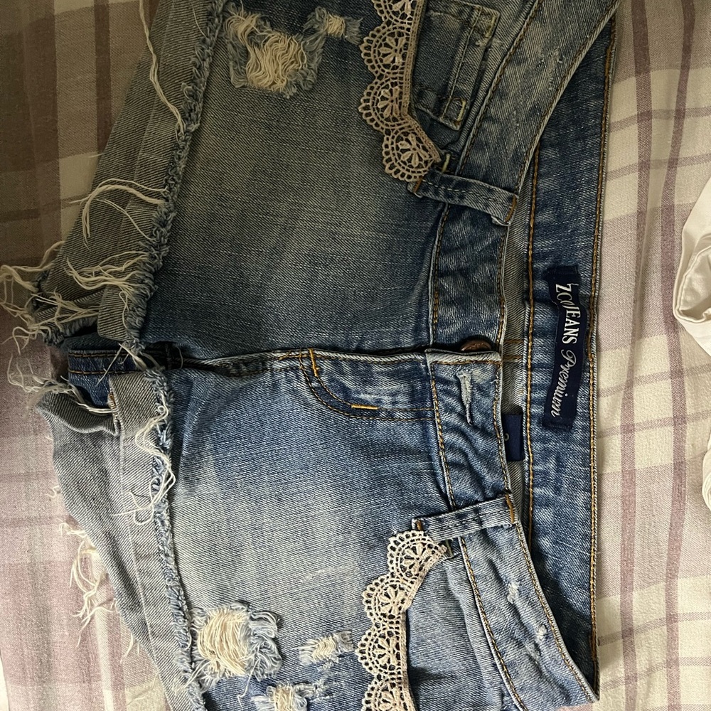 Women's Blue Jean Shorts
